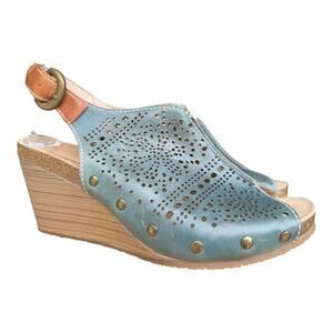 Pikolinos Benissa Slingback Wedge Sandal Women size 41 US 10.5-11